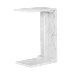 Bella White C-Table - Ornate Home