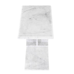 Bella White C-Table - Ornate Home