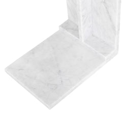 Bella White C-Table - Ornate Home