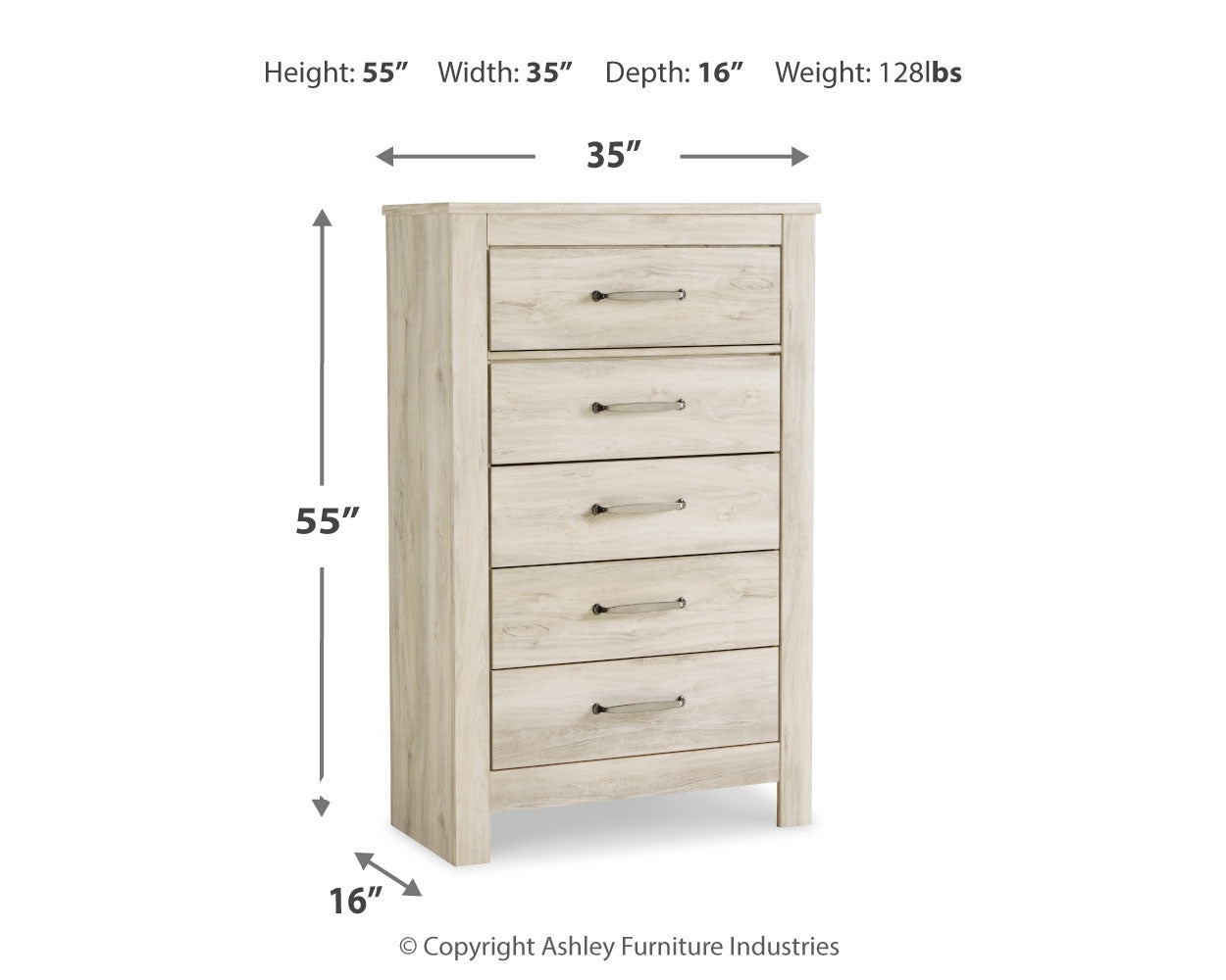 Bellaby Chest of Drawers (Online Special Price) - Ornate Home