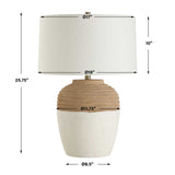 Bellaby Terracotta Table Lamp - Ornate Home