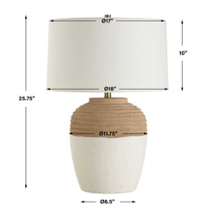 Bellaby Terracotta Table Lamp - Ornate Home