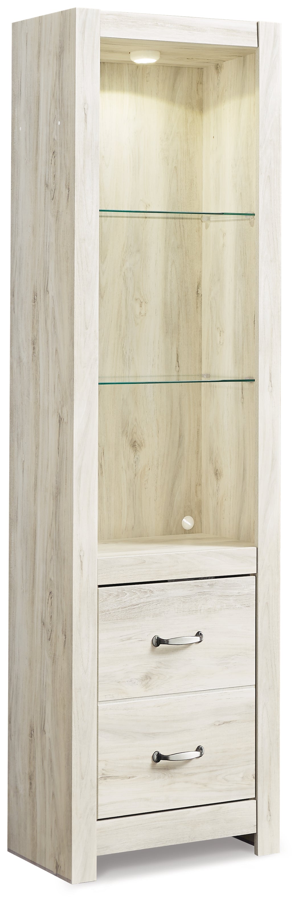 Bellaby Whitewash 4-Piece Entertainment Center (Online Special Price) - Ornate Home