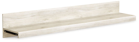 Bellaby Whitewash 4-Piece Entertainment Center - Ornate Home