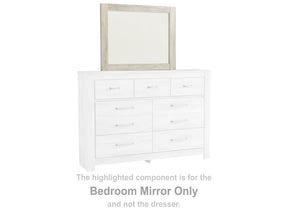 Bellaby Whitewash Bedroom Mirror - Ornate Home