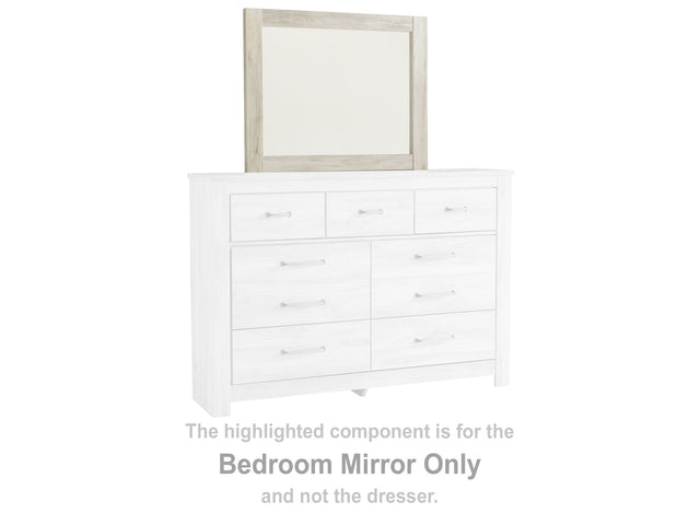 Bellaby Whitewash Bedroom Mirror - Ornate Home