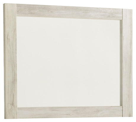 Bellaby Whitewash Bedroom Mirror - Ornate Home