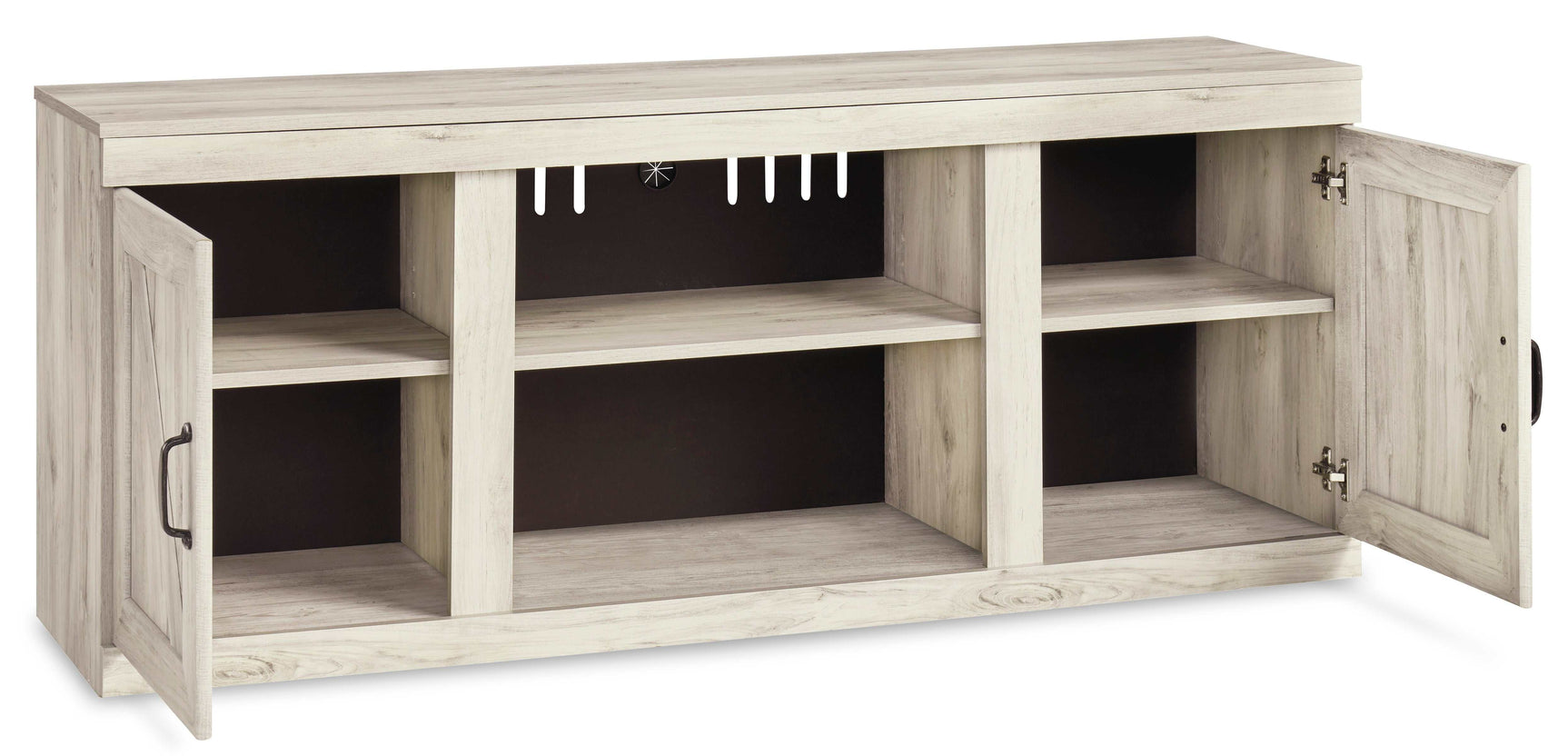 Bellaby Whitewash Entertainment Center (Online Special Price) - Ornate Home