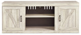 Bellaby Whitewash Entertainment Center (Online Special Price) - Ornate Home