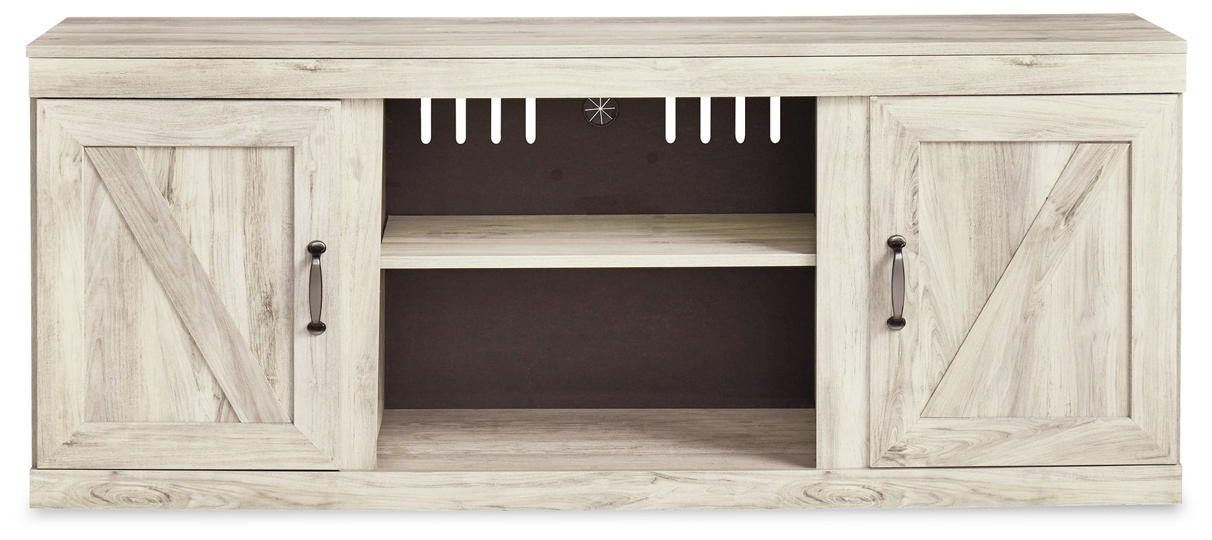 Bellaby Whitewash Entertainment Center (Online Special Price) - Ornate Home