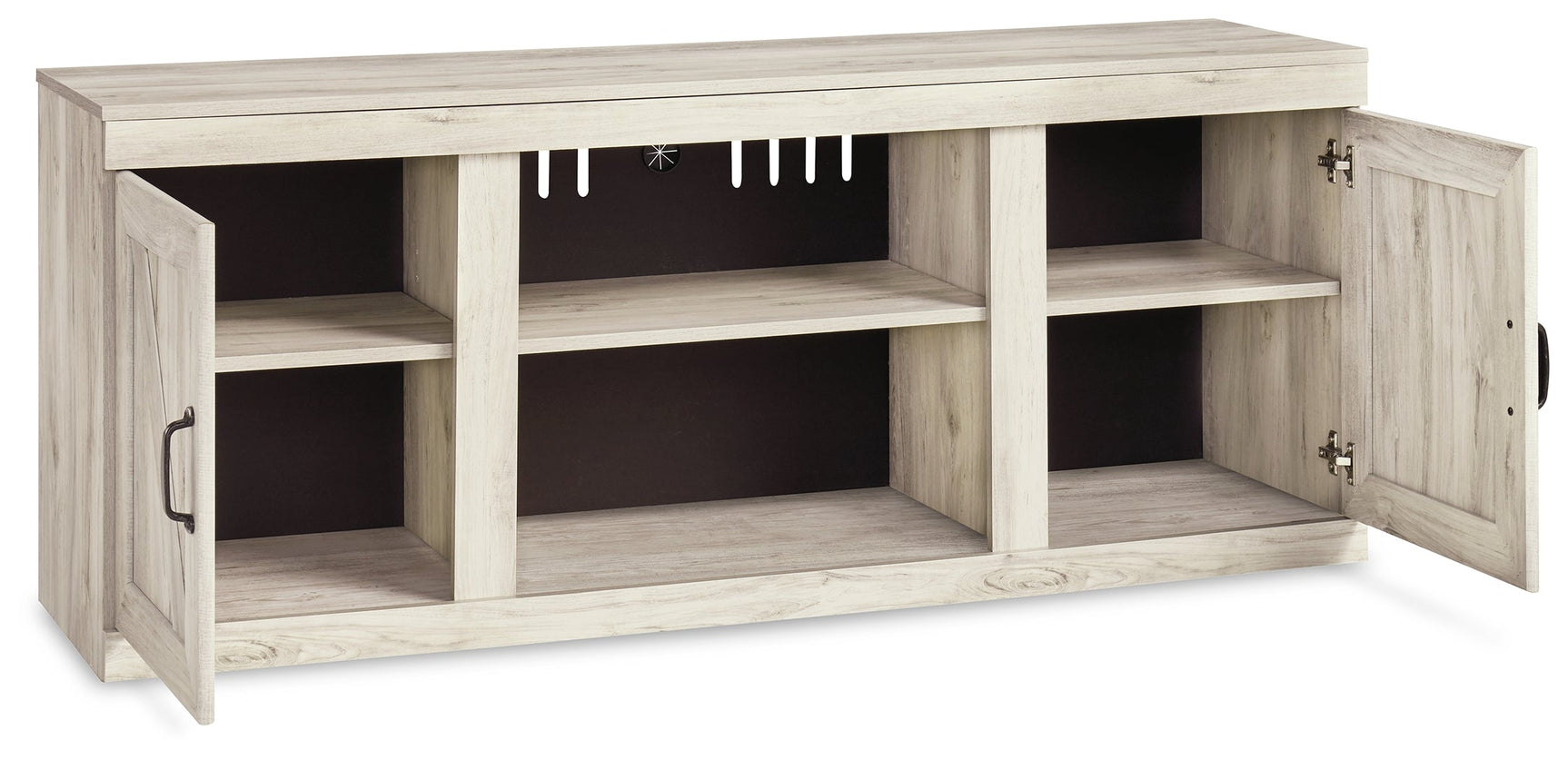 Bellaby Whitewash Entertainment Center (Online Special Price) - Ornate Home