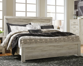 Bellaby Whitewash King Panel Bed (Online Special Price) - Ornate Home