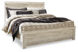 Bellaby Whitewash King Panel Bedroom Set with Dresser, Mirror and 2 Nightstands (Online Special Price) - Ornate Home