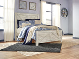 Bellaby Whitewash Queen Crossbuck Panel Bedroom Set with 2 Nightstands (Online Special Price) - Ornate Home