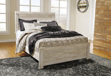 Bellaby Whitewash Queen Panel Bed, Dresser and Mirror (Online Special Price) - Ornate Home