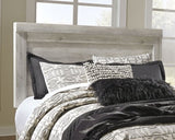 Bellaby Whitewash Queen Panel Bedroom Set with Dresser, Mirror, Chest and 2 Nightstands - Ornate Home
