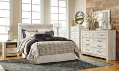 Bellaby Whitewash Queen Panel Headboard   B331-57 - Ornate Home