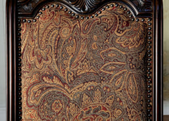Bellagio Brown Cherry Fabric Dining Room Set / 7-piece - Ornate Home