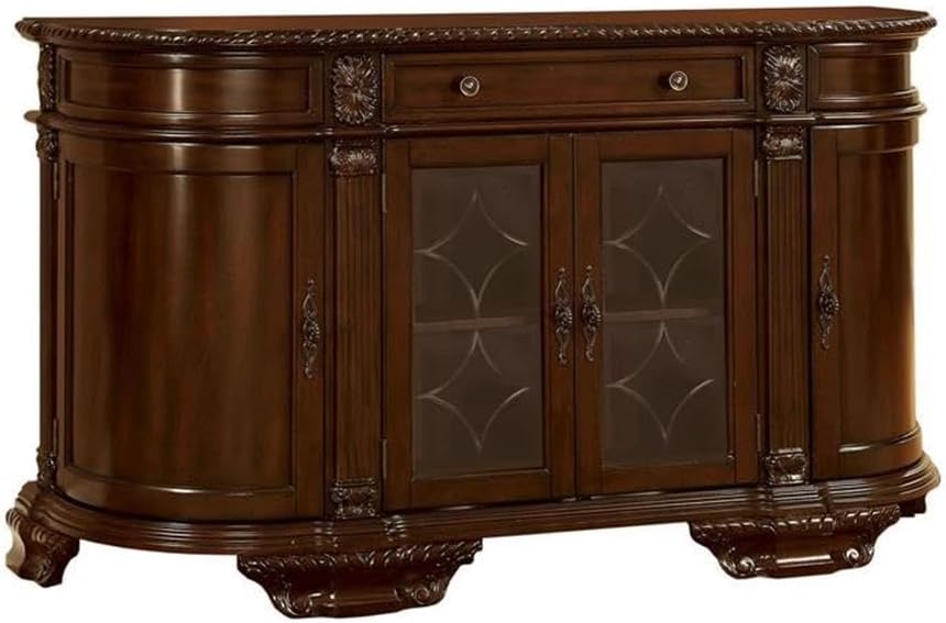 Bellagio Brown Cherry Server - Ornate Home