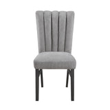 Bellagio Gray Side Chair - Ornate Home