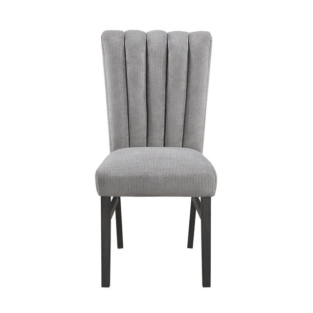 Bellagio Gray Side Chair - Ornate Home