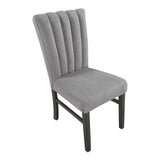 Bellagio Gray Side Chair - Ornate Home