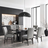 Bellagio Gray Side Chair - Ornate Home