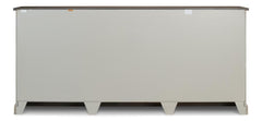 Bellagio Oak/Grey Sideboard - Ornate Home