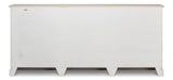 Bellagio White/Grey Sideboard - Ornate Home