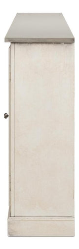 Bellagio White/Grey Sideboard - Ornate Home