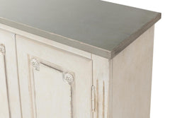 Bellagio White/Grey Sideboard - Ornate Home