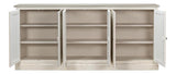 Bellagio White/Grey Sideboard - Ornate Home