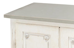 Bellagio White/Grey Sideboard - Ornate Home