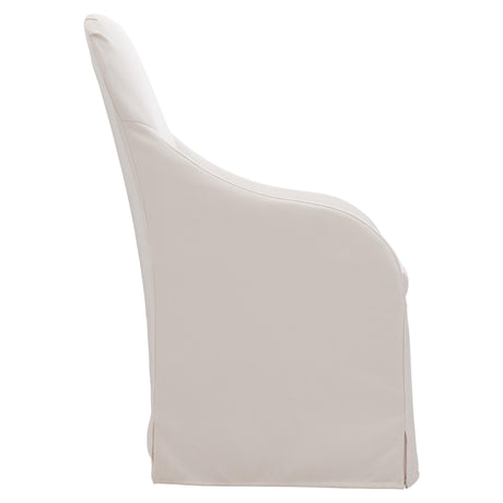 Bellair White/Cream Outdoor Arm Chair - Ornate Home