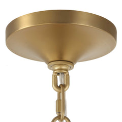 Bellaire Brass 1 Light Glass Shade Pendant - Ornate Home