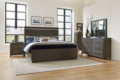 Bellamy Brown Queen Bed - Ornate Home