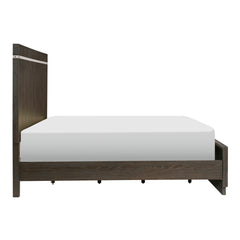 Bellamy Dark Brown 4-piece Queen Bedroom Set - Ornate Home