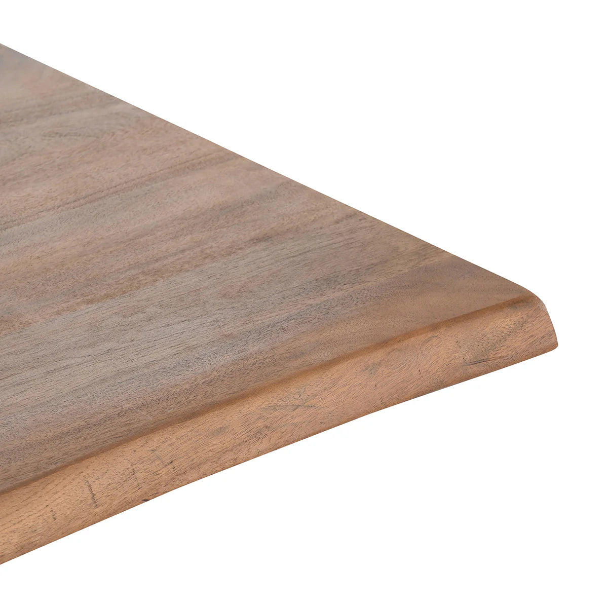 Bellamy Honey/Black Solid Wood Dining Table - Ornate Home