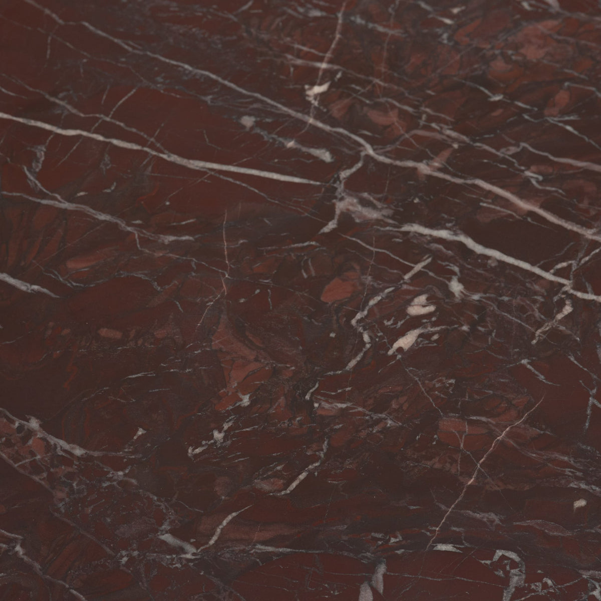 Bellancia Red Rosso Levanto Marble Pedastal Side Table - Ornate Home