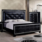 Bellanova Black Queen Bed - Ornate Home