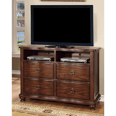Bellavista Brown Cherry Media Chest - Ornate Home