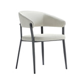 Belle Dining Chair in Oatmeal (set of 2) - Ornate Home