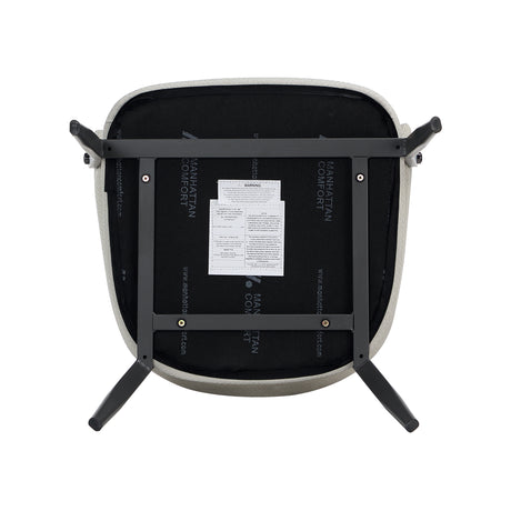 Belle Dining Chair in Oatmeal (set of 4) - Ornate Home