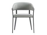 Belle Dining Chair in Stone Grey - Ornate Home