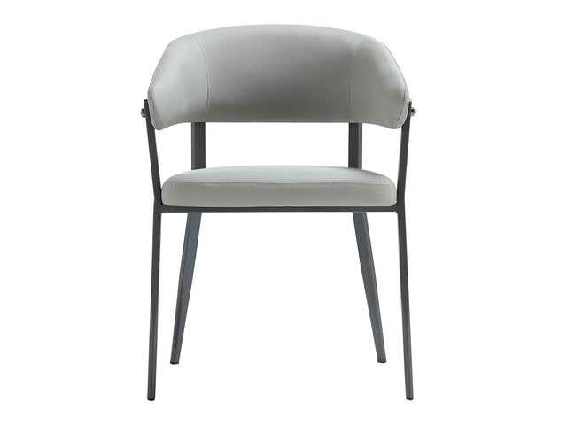 Belle Dining Chair in Stone Grey - Ornate Home