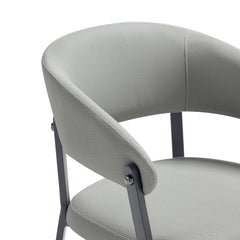 Belle Dining Chair in Stone Grey - Ornate Home