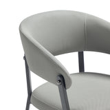 Belle Dining Chair in Stone Grey (set of 2) - Ornate Home