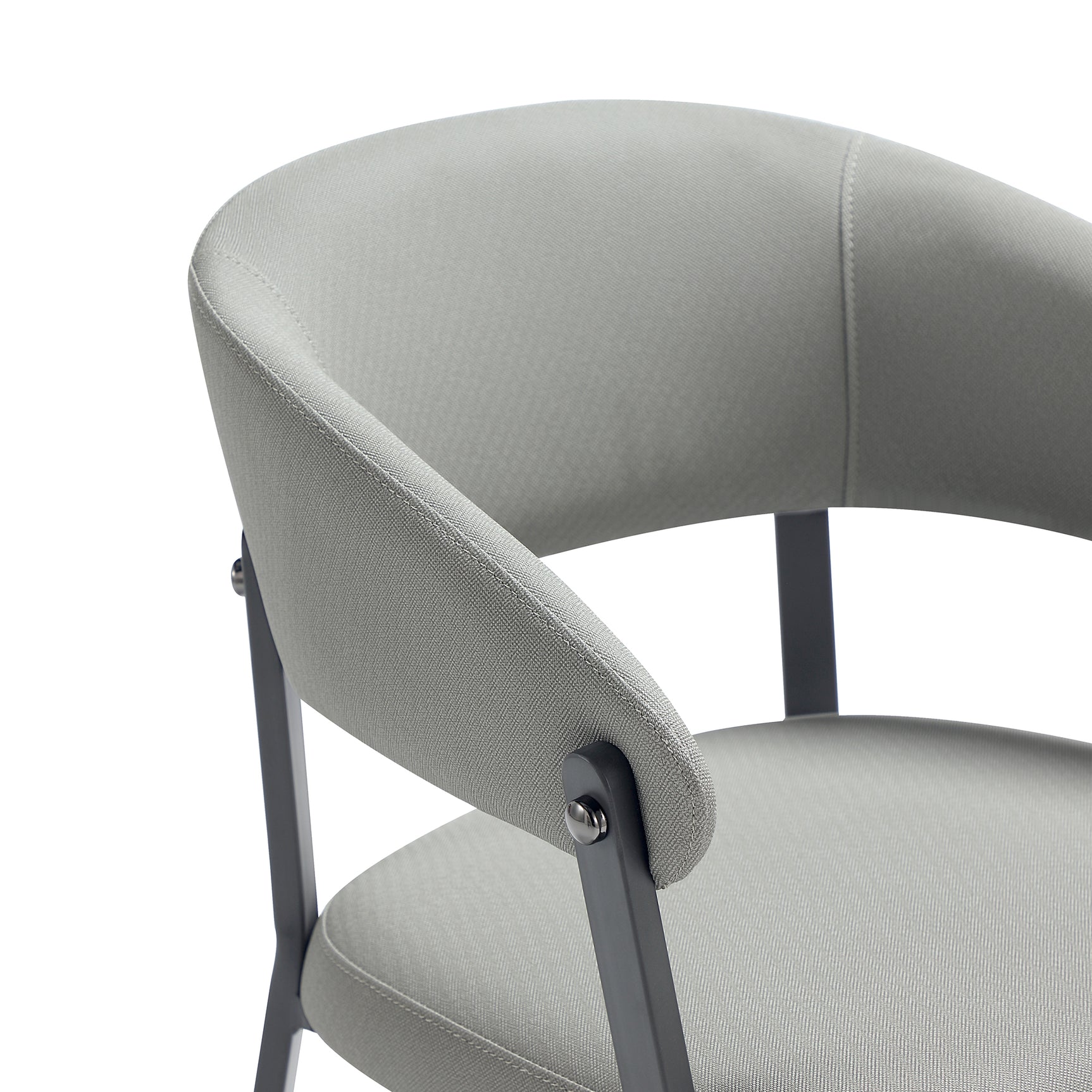 Belle Dining Chair in Stone Grey (set of 2) - Ornate Home