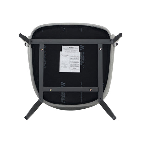 Belle Dining Chair in Stone Grey (set of 4) - Ornate Home