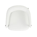 Belle Dining Chair in White - Ornate Home